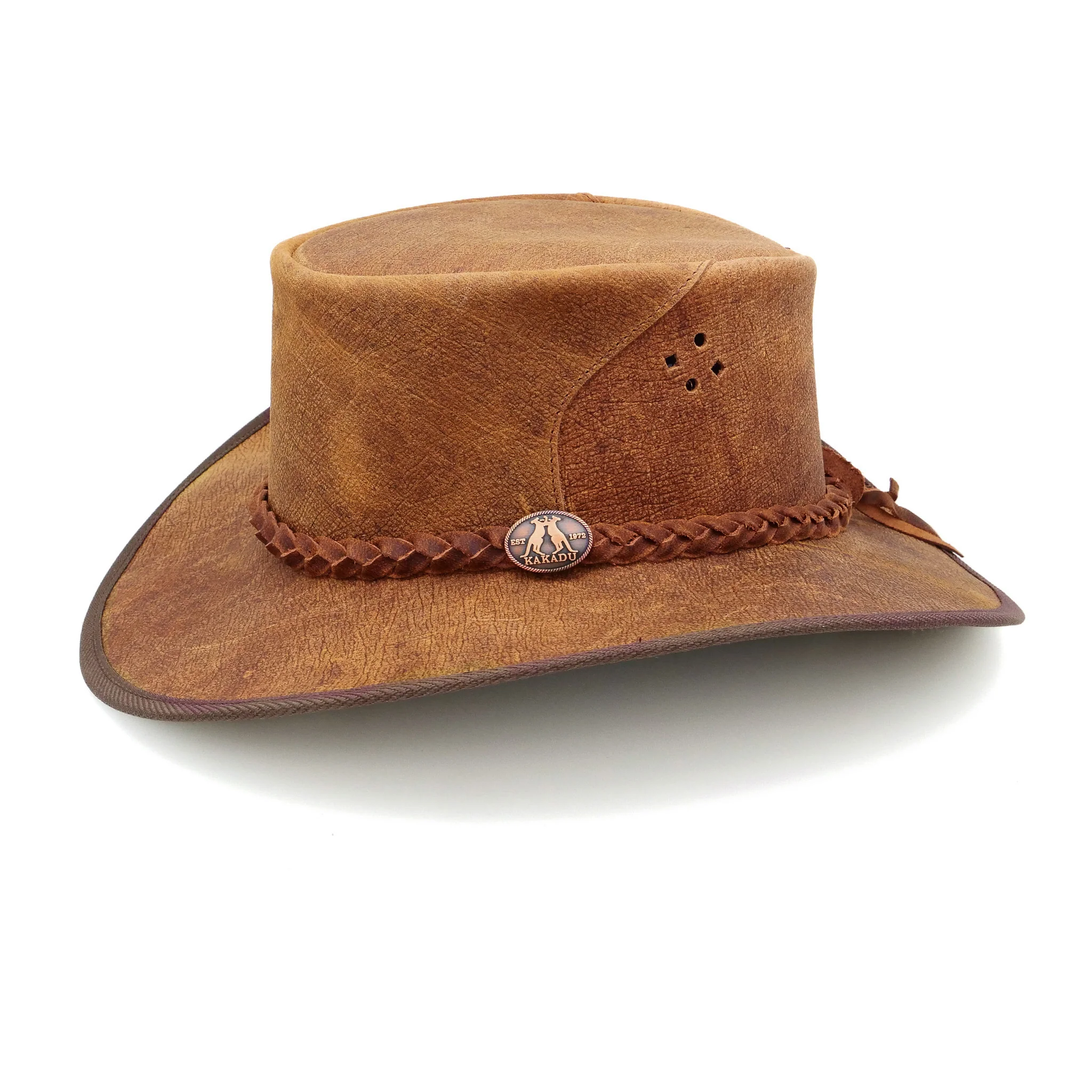 Albany Leather Hat - Image 6