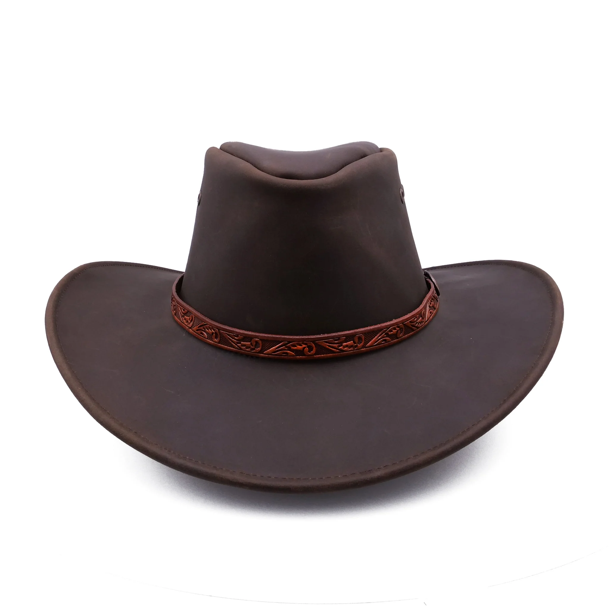 Dalby Leather Hat - Image 2