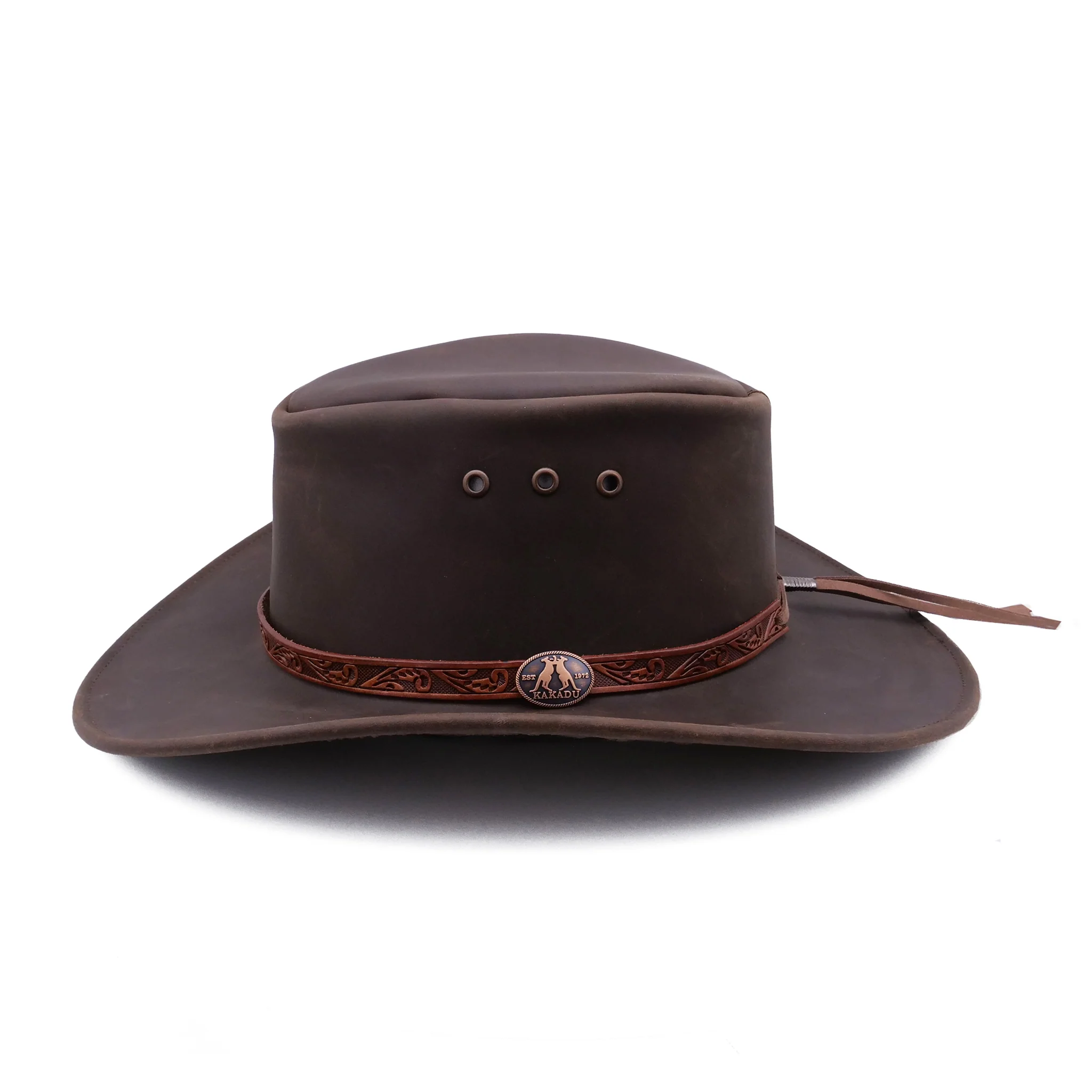 Dalby Leather Hat - Image 3