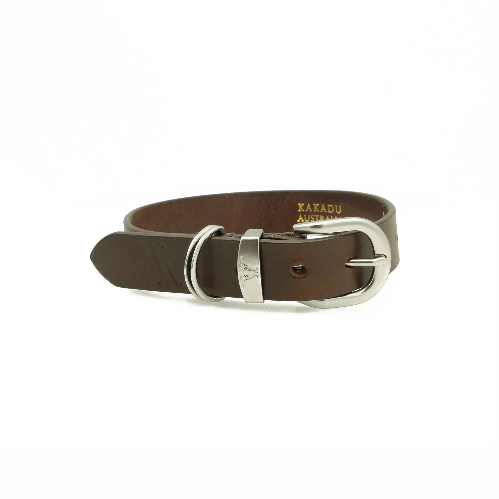 Dog Collar 28mm with Silver Buckle