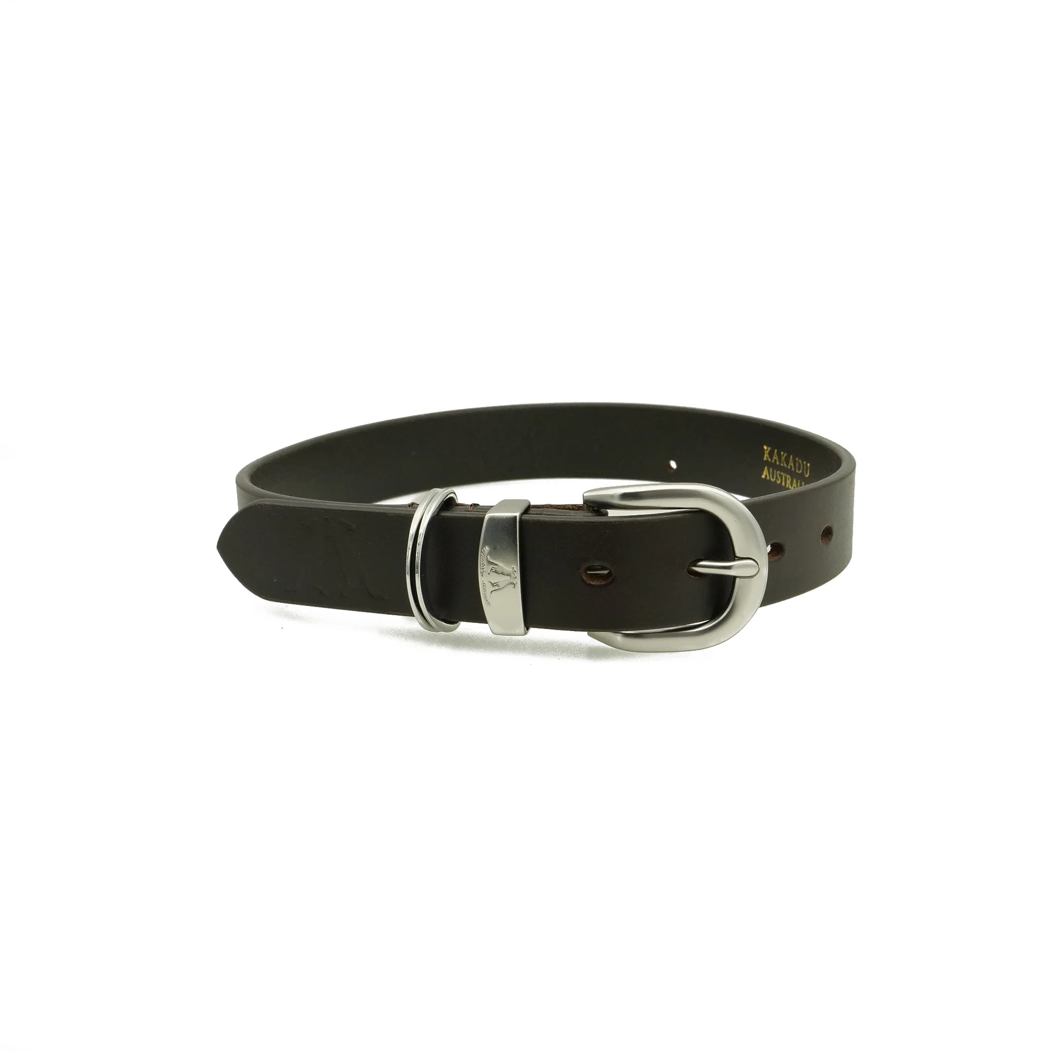 Dog Collar 28mm with Silver Buckle - Image 11