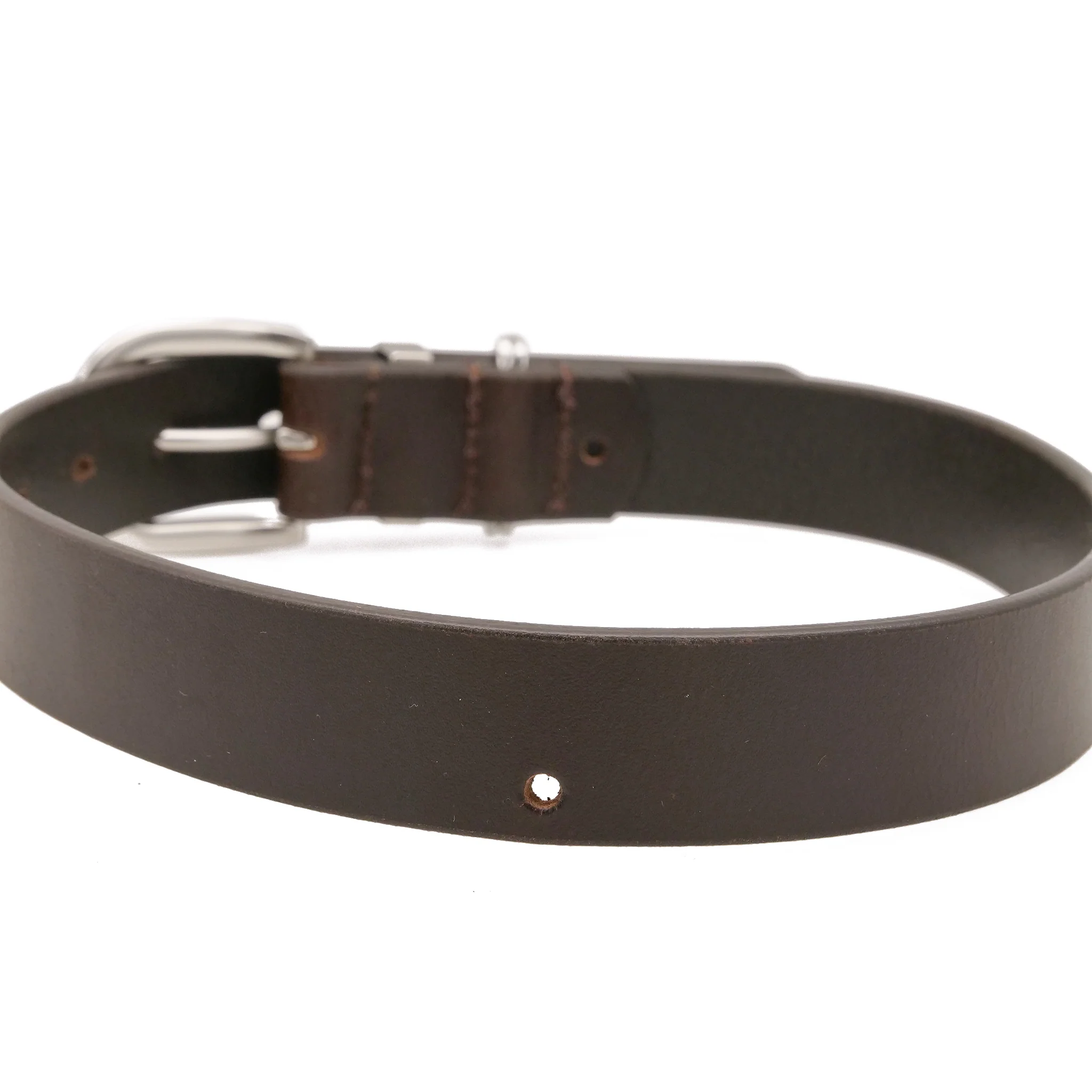 Dog Collar 28mm with Silver Buckle - Image 4
