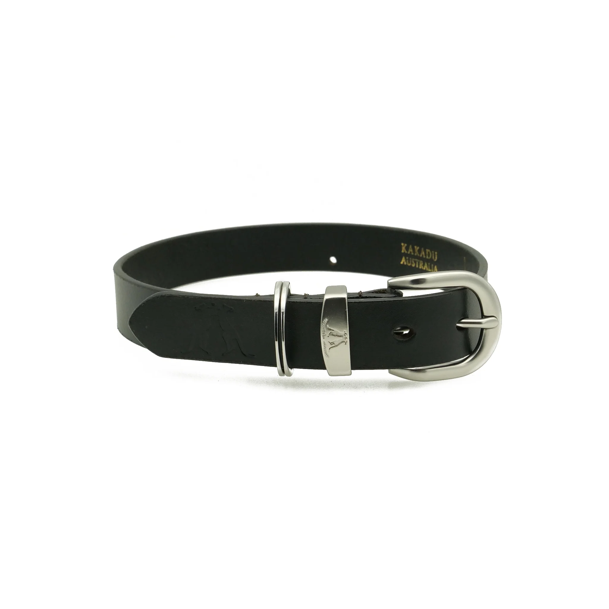 Dog Collar 28mm with Silver Buckle - Image 6