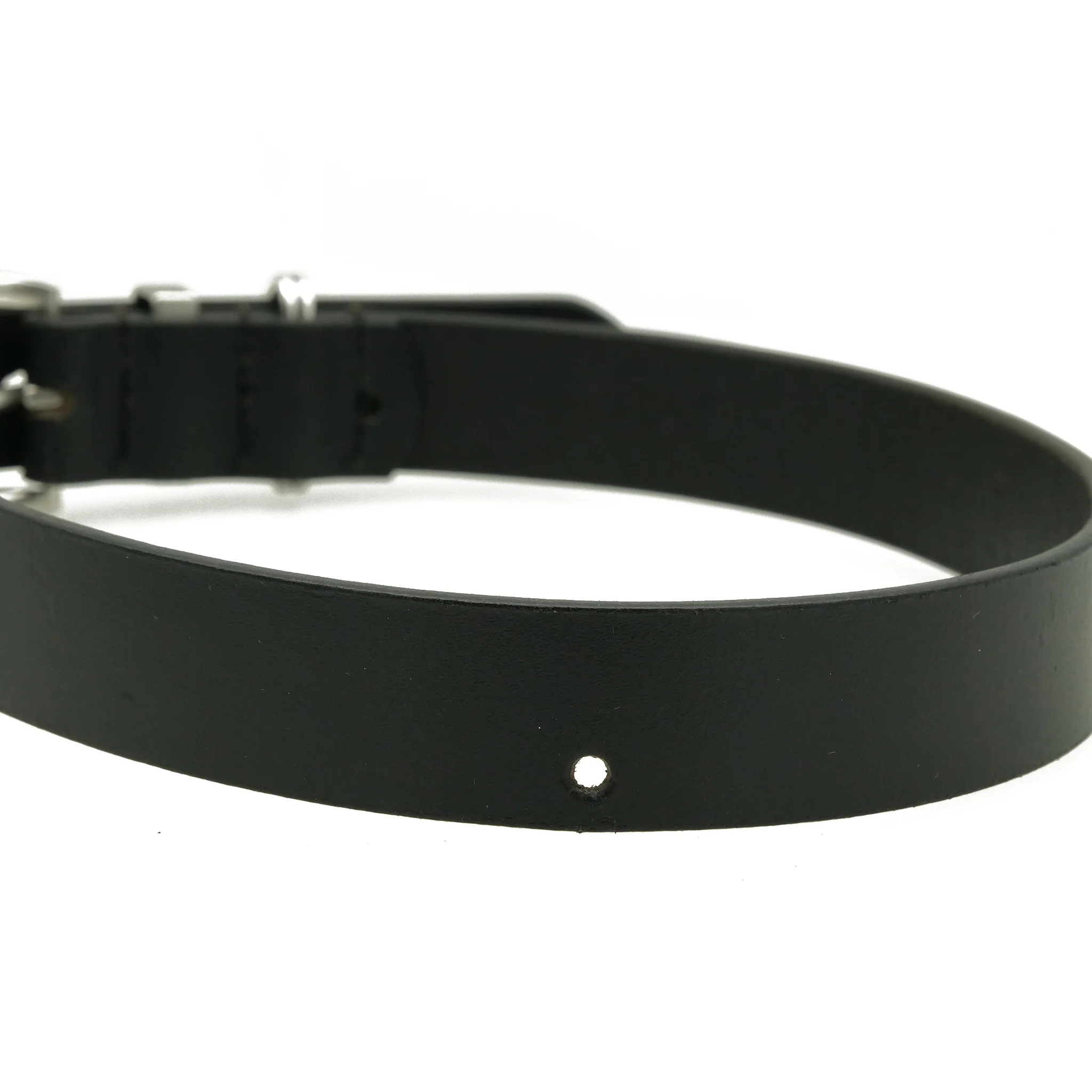 Dog Collar 28mm with Silver Buckle - Image 9