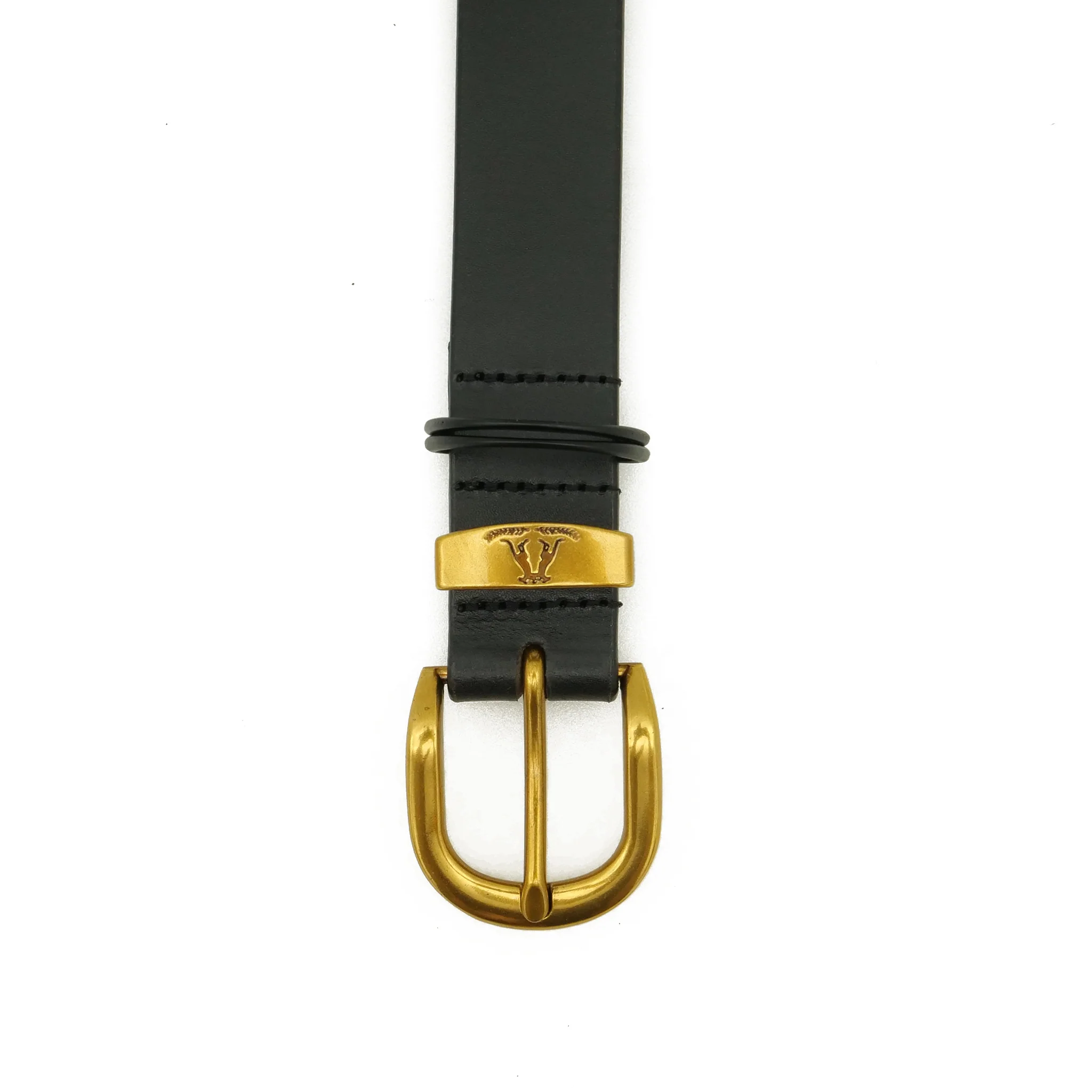 Dog Collar 28mm with Gold Buckle - Image 3