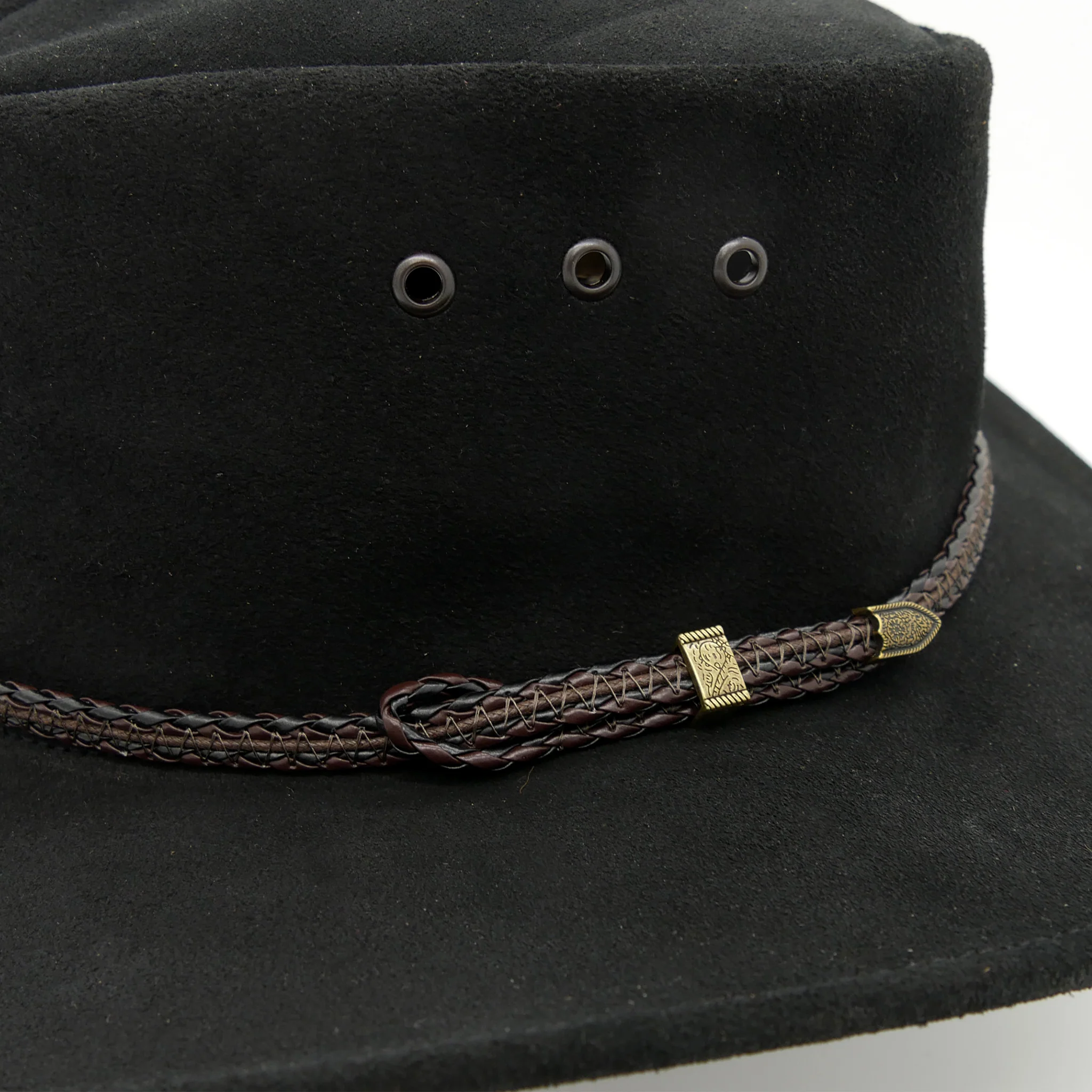 Gundagai Suede Leather Hat - Image 10