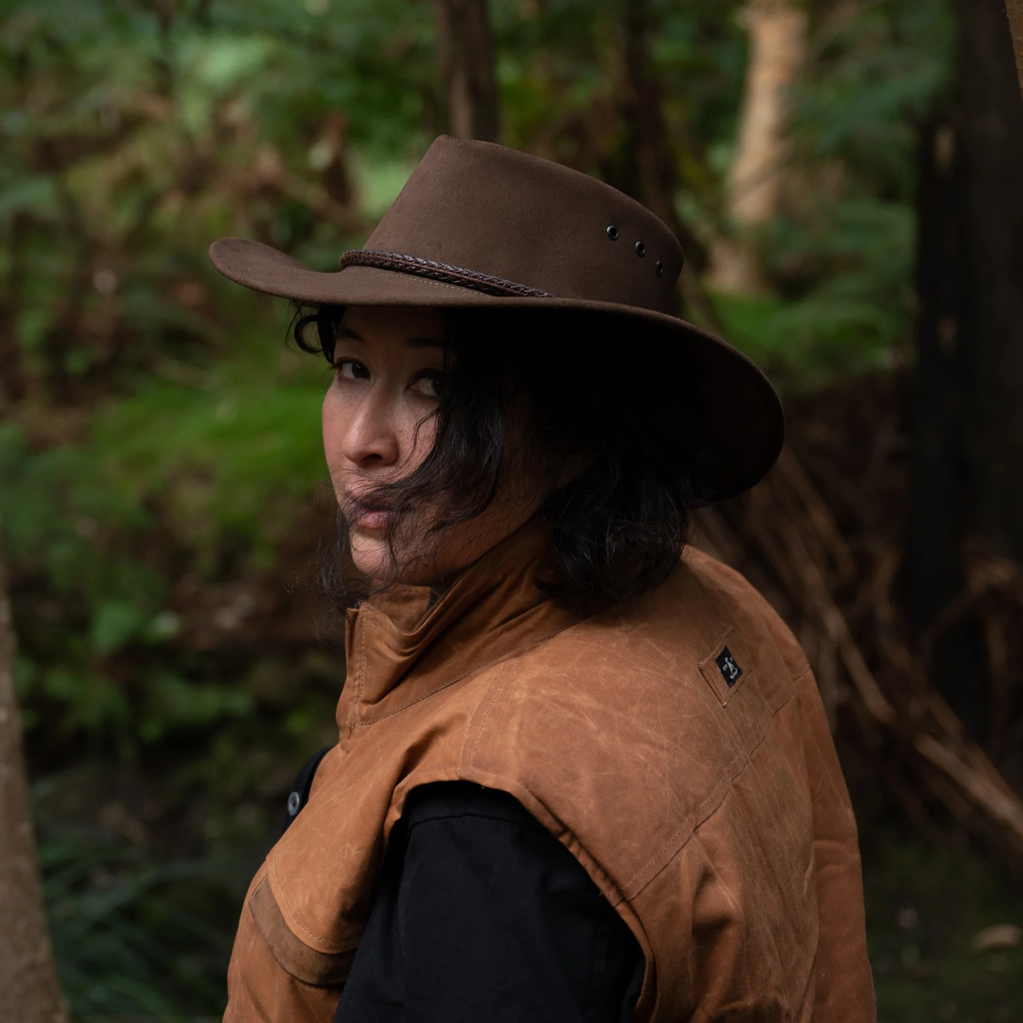 Gundagai Suede Leather Hat - Image 17