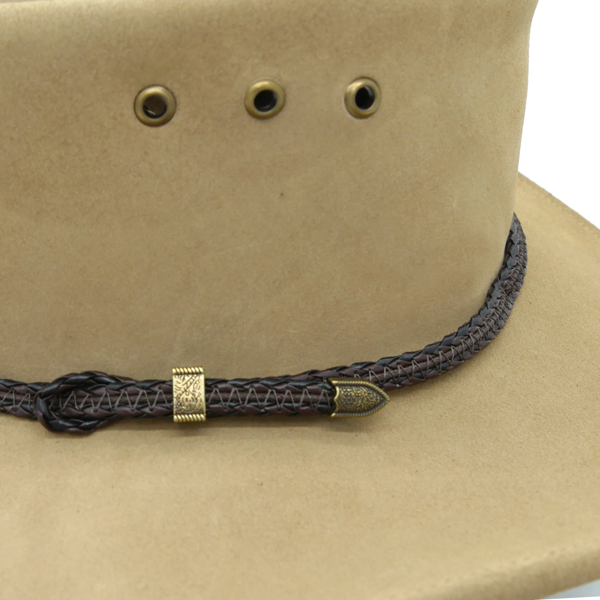 Gundagai Suede Leather Hat - Image 4