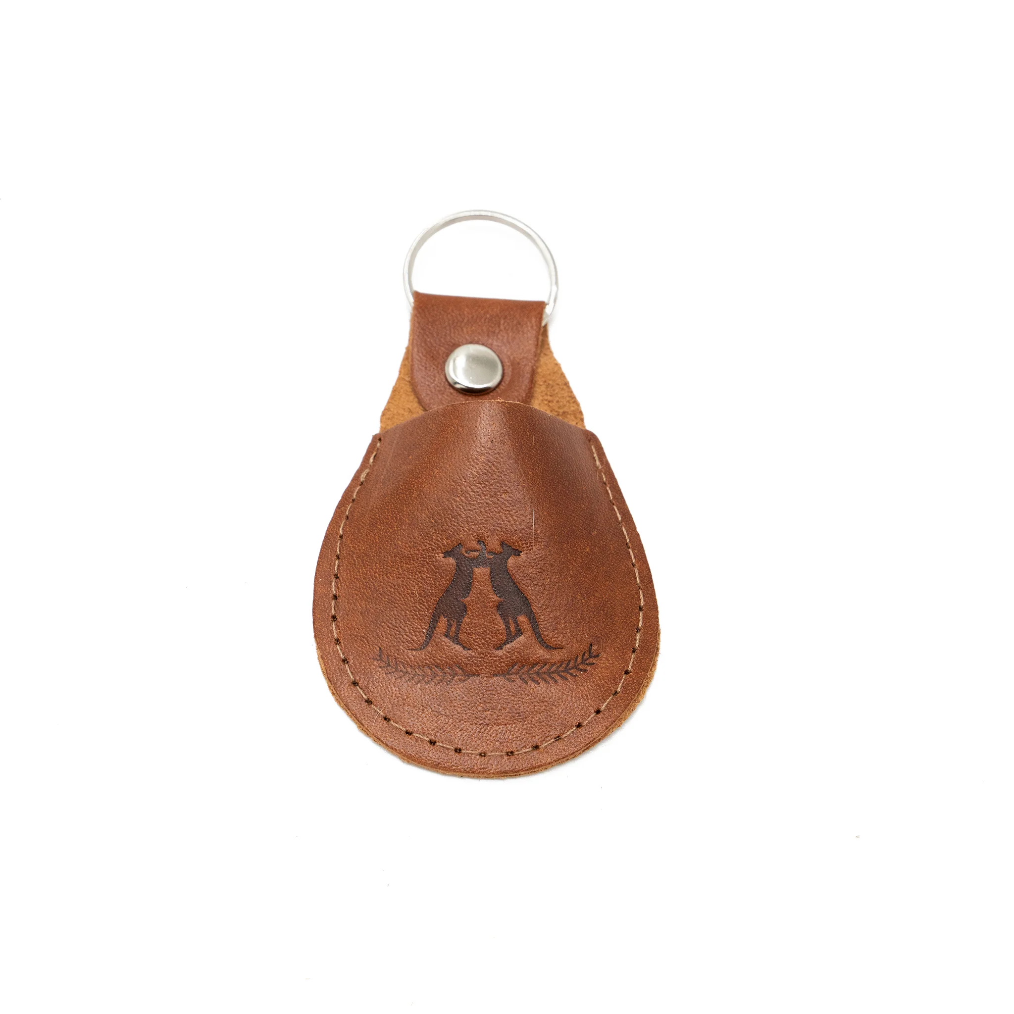 Joey Kangaroo Leather Keyring - Image 8