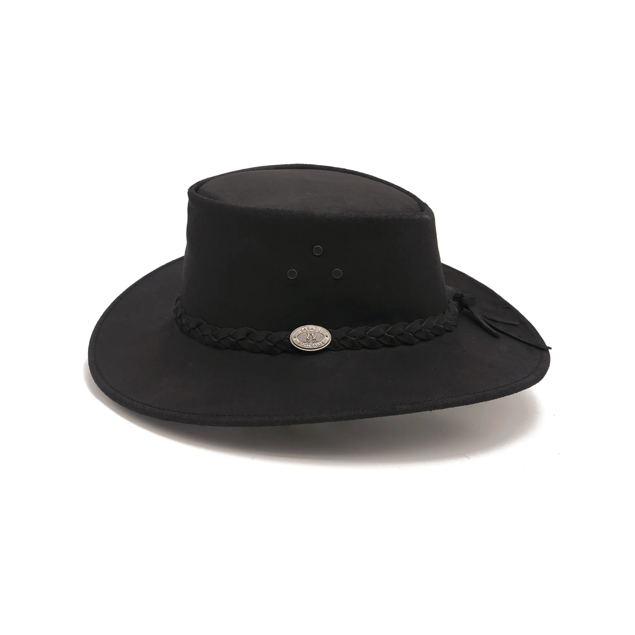 Kids Busselton Leather Hat - Image 6