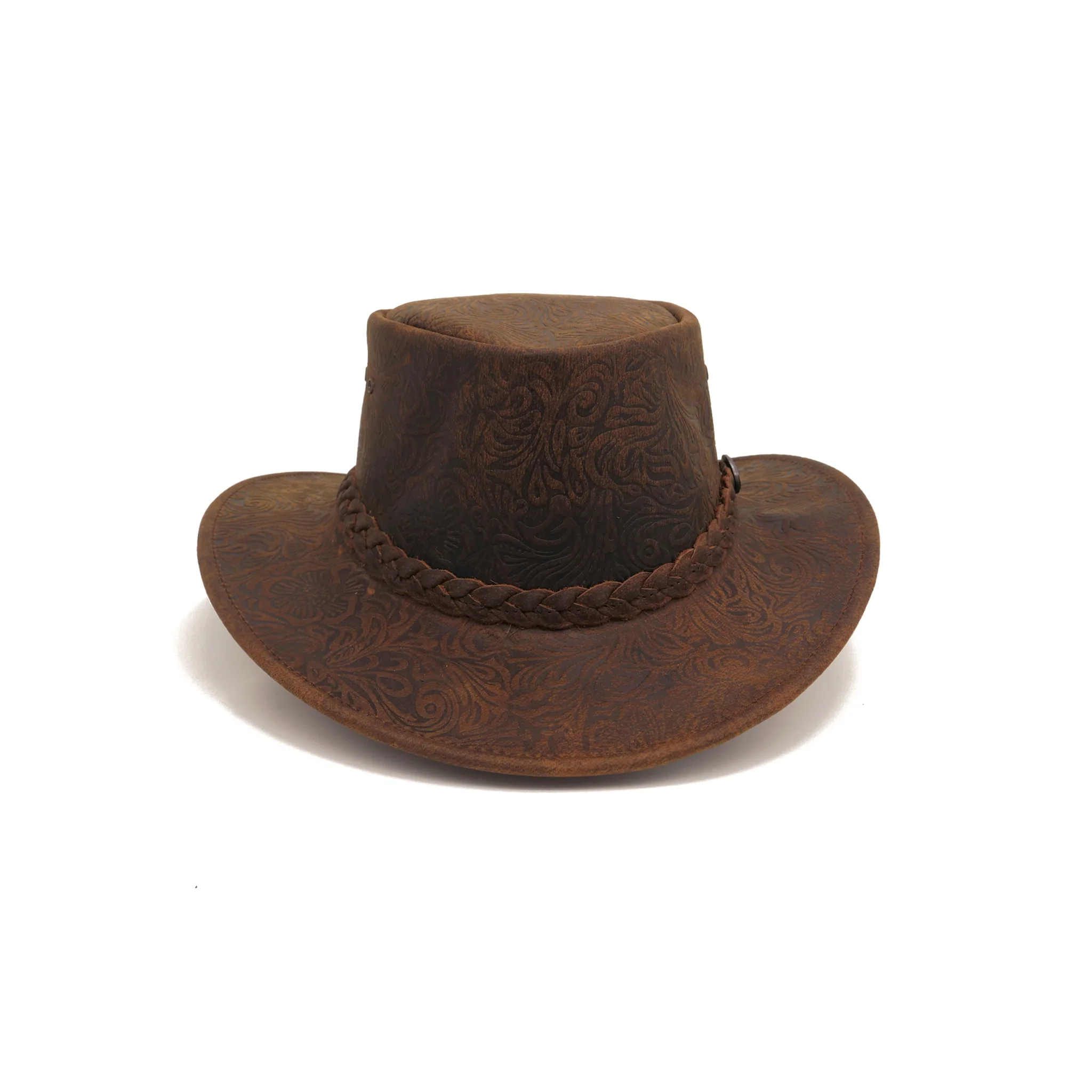 Kids Cordoba Leather Hat - Image 3