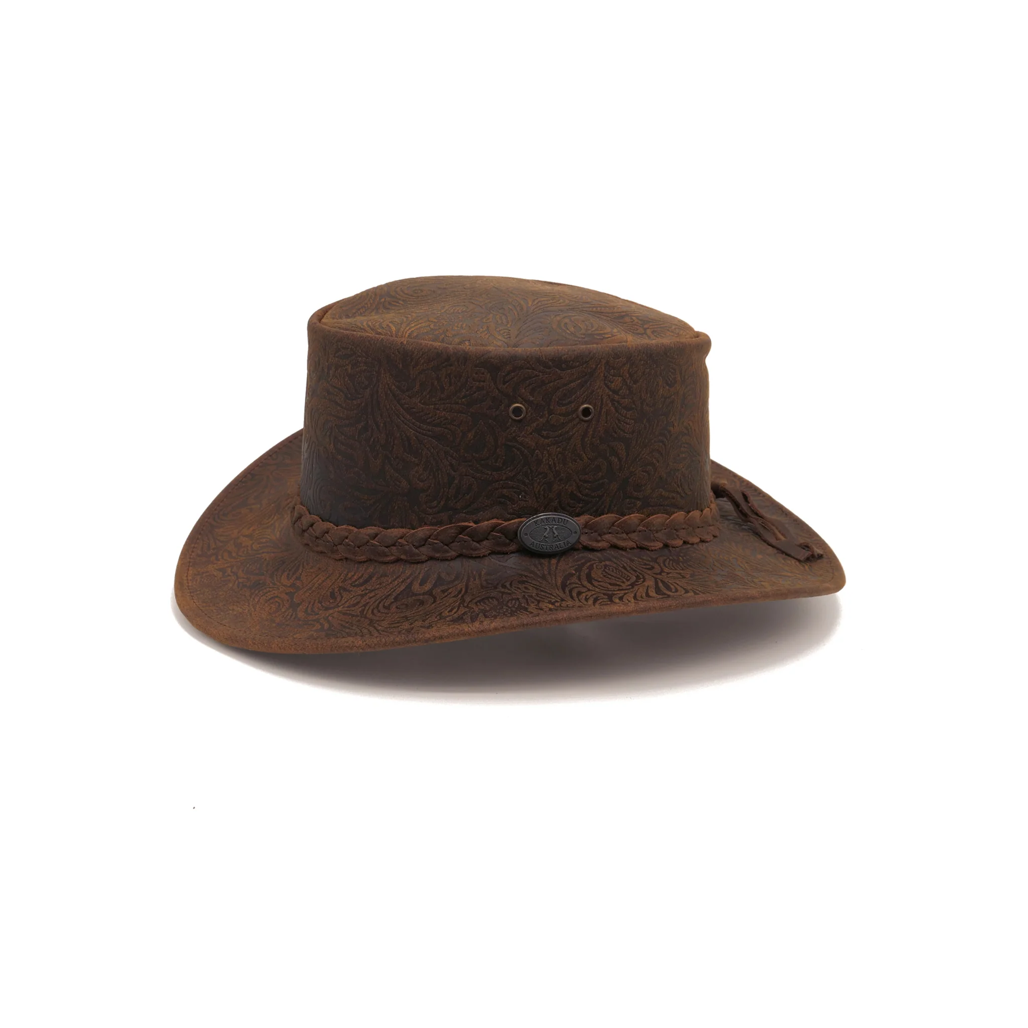 Kids Cordoba Leather Hat - Image 4