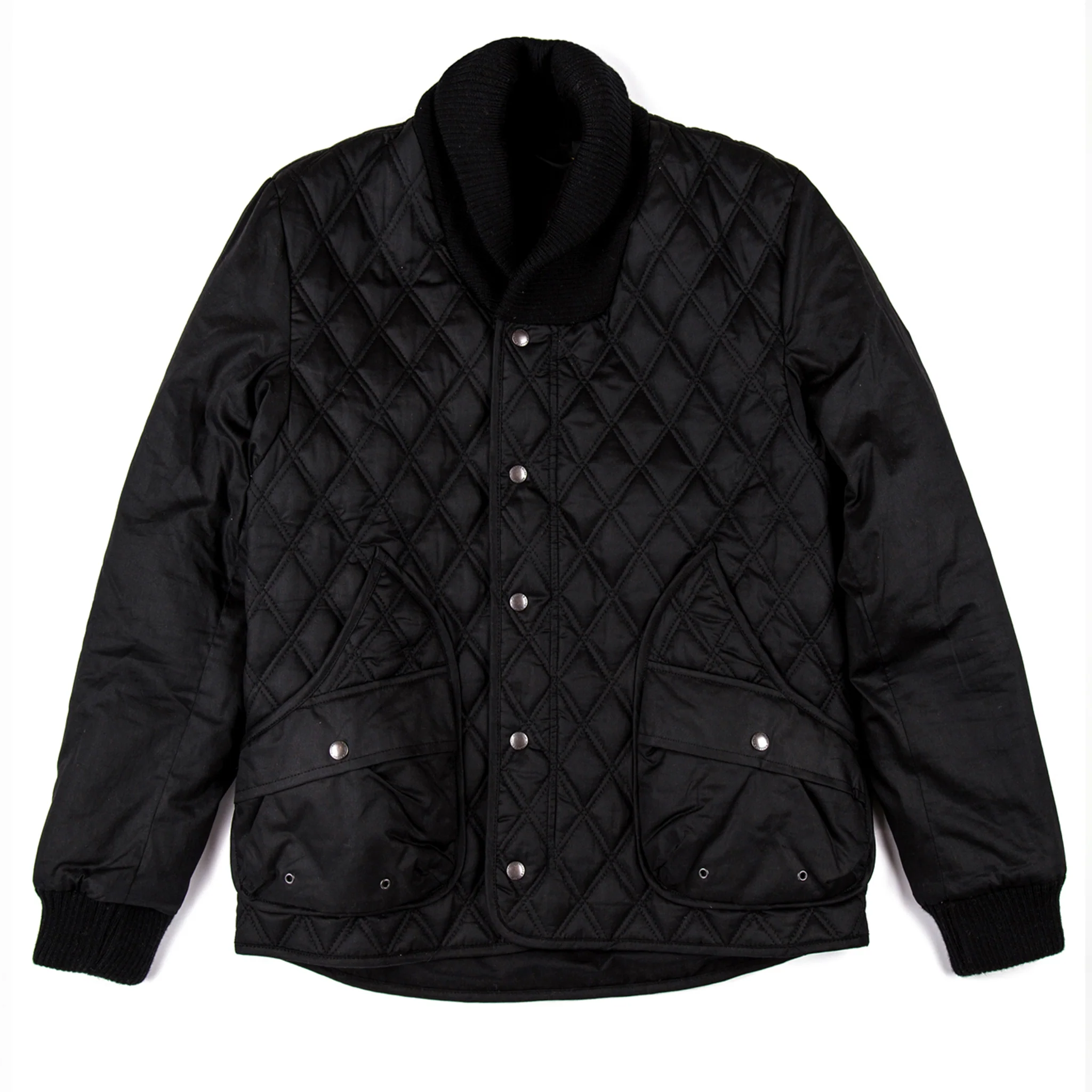 Kingsford Smith Waxed Quilted Jacket - Image 6