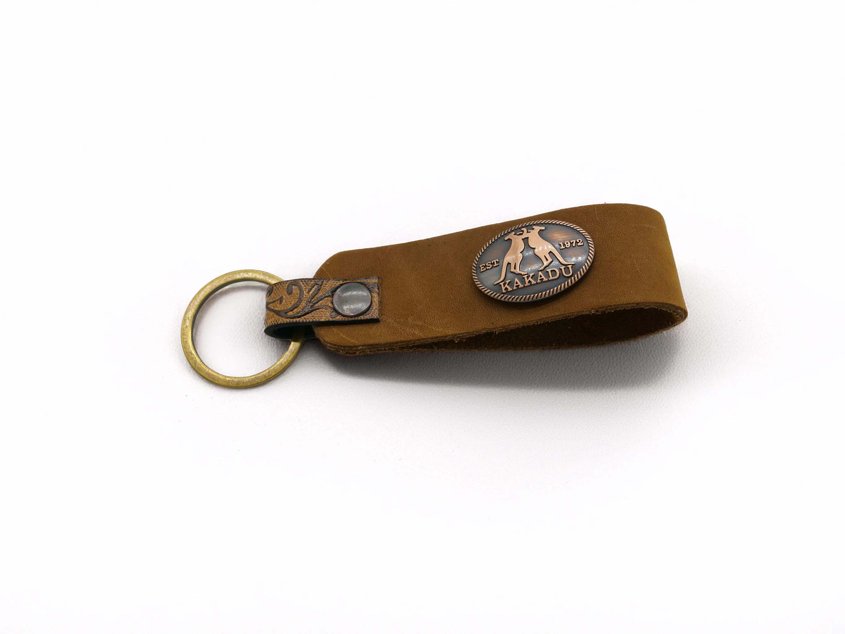 Leather Keyring With Coloured Loop - Image 13