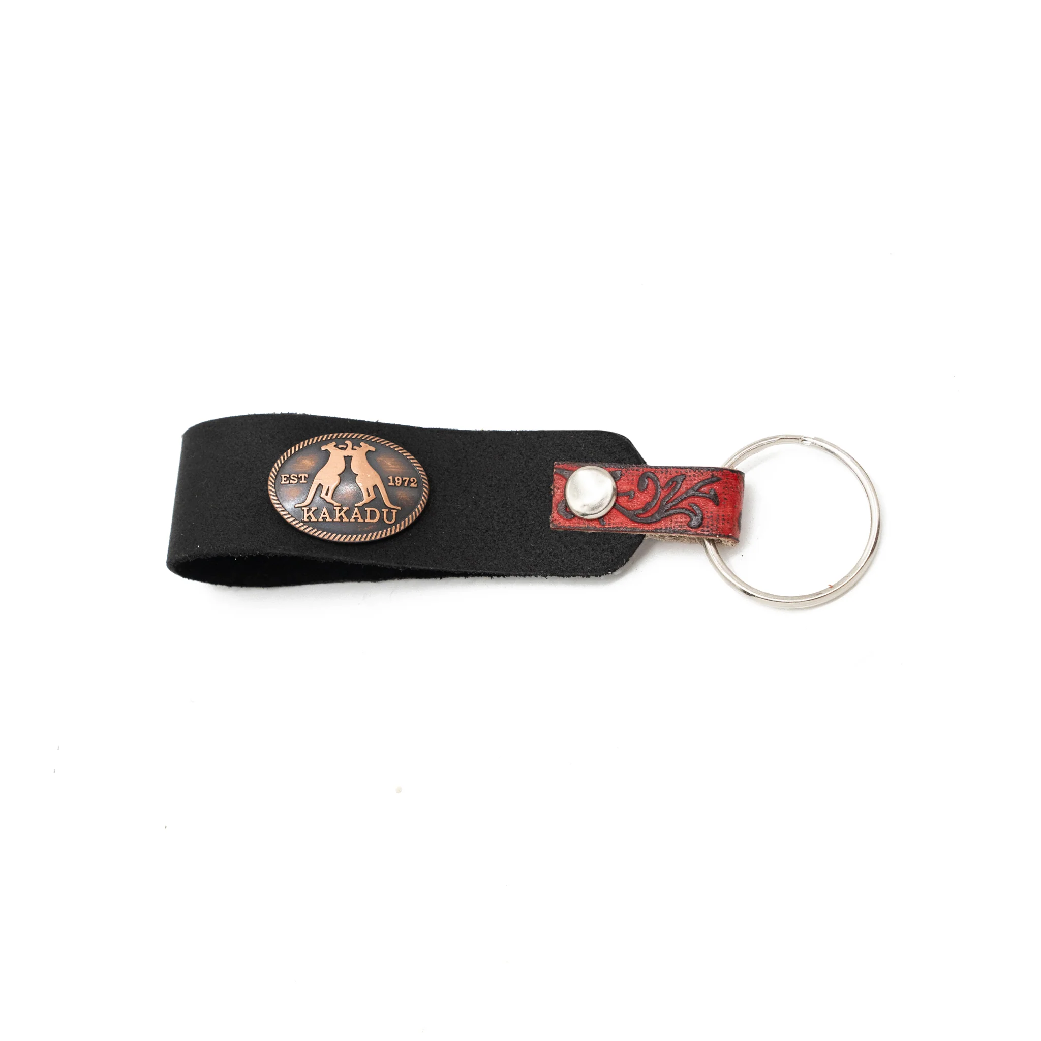 Leather Keyring With Coloured Loop - Image 4