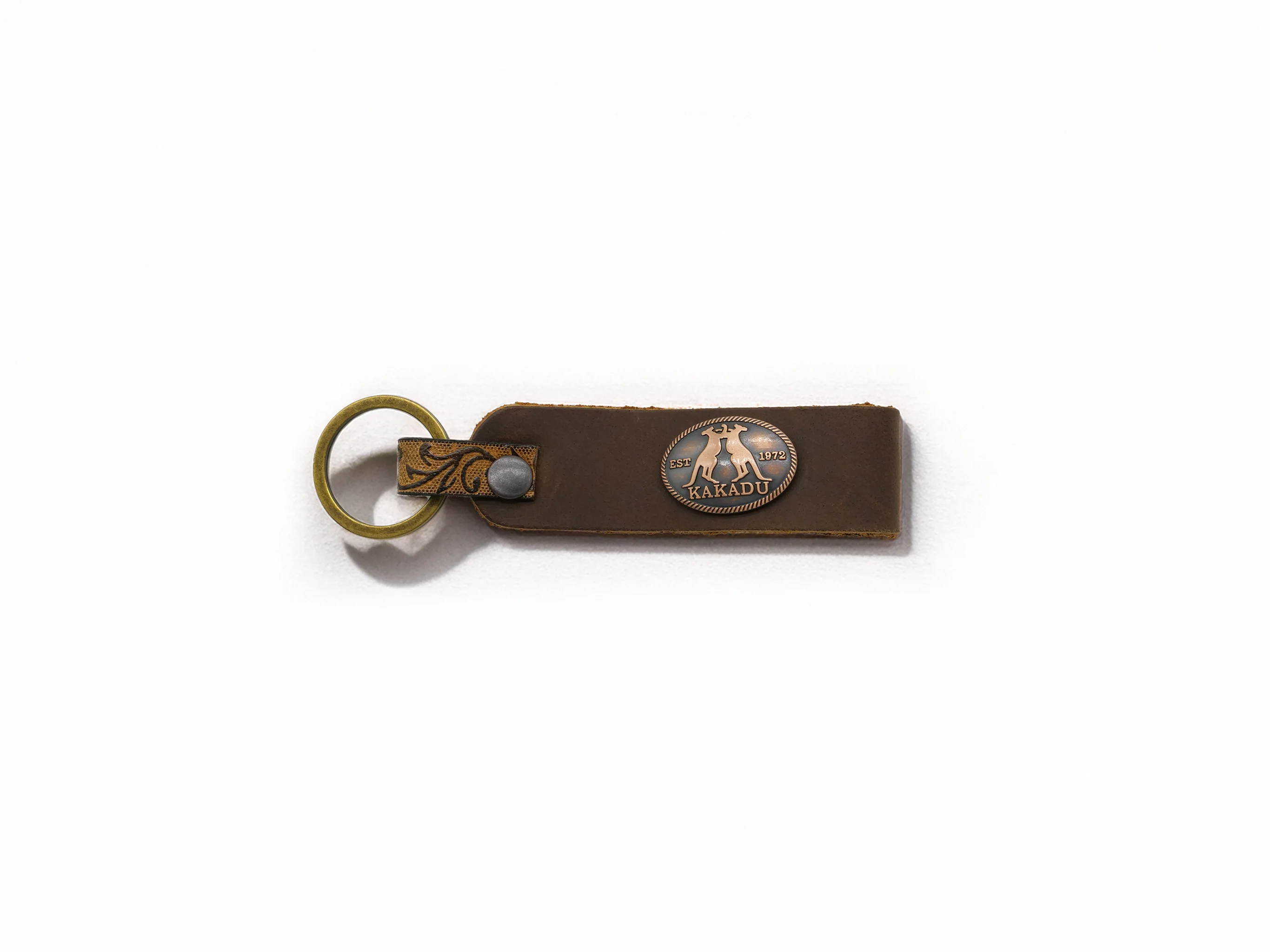 Leather Keyring With Coloured Loop - Image 6