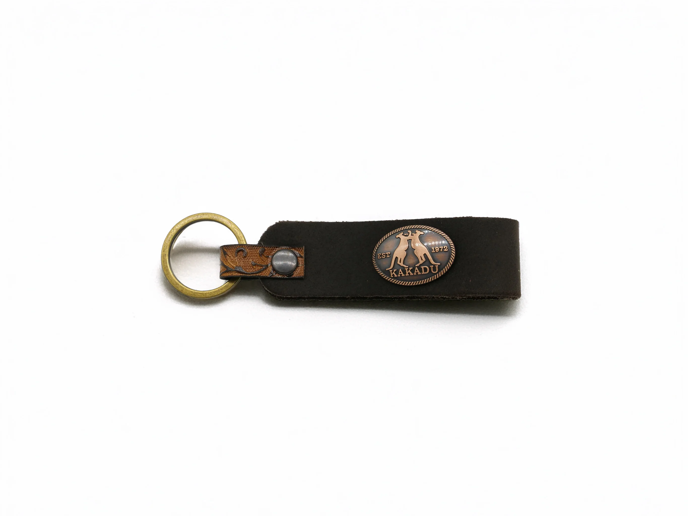 Leather Keyring With Coloured Loop - Image 9