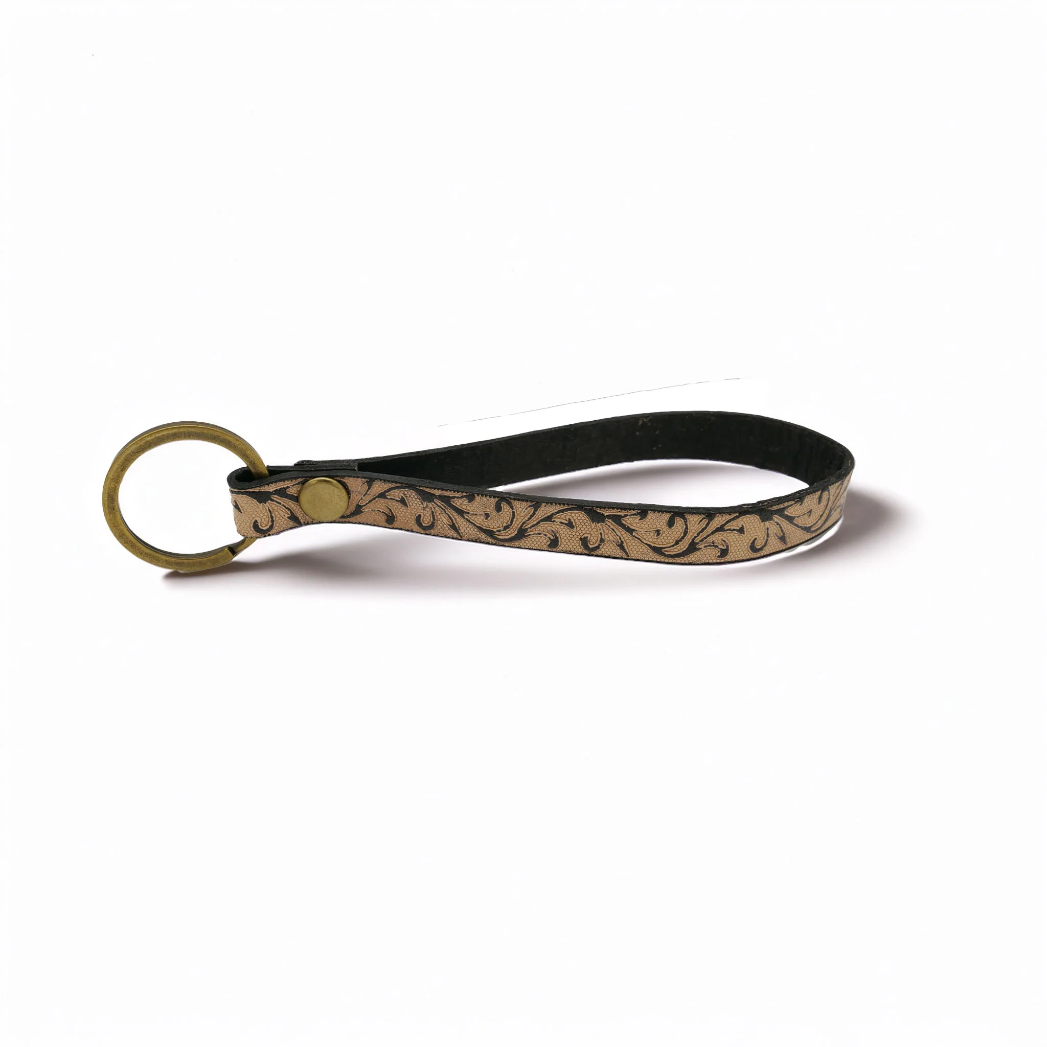 Embossed Leather Keyring - Image 9