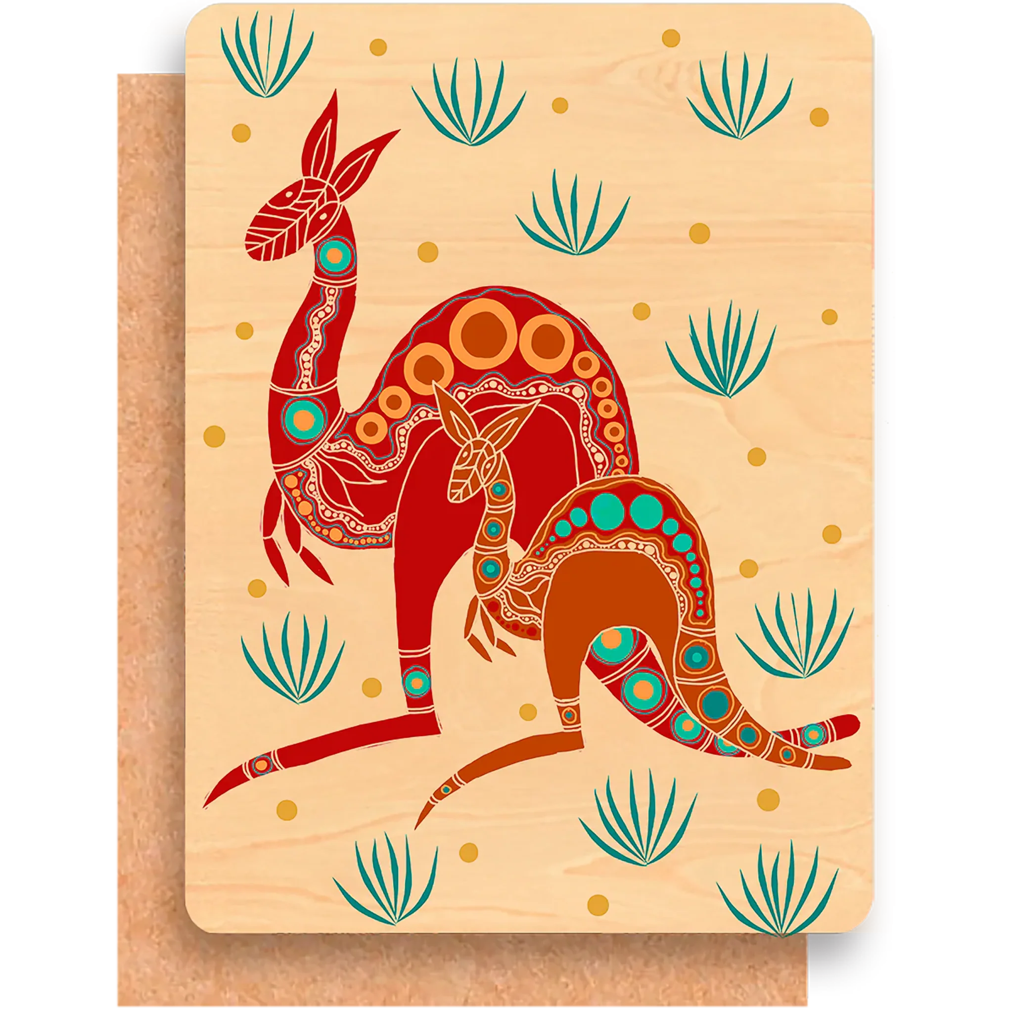 Premium Maple Wood Flat Greeting Card - Image 7