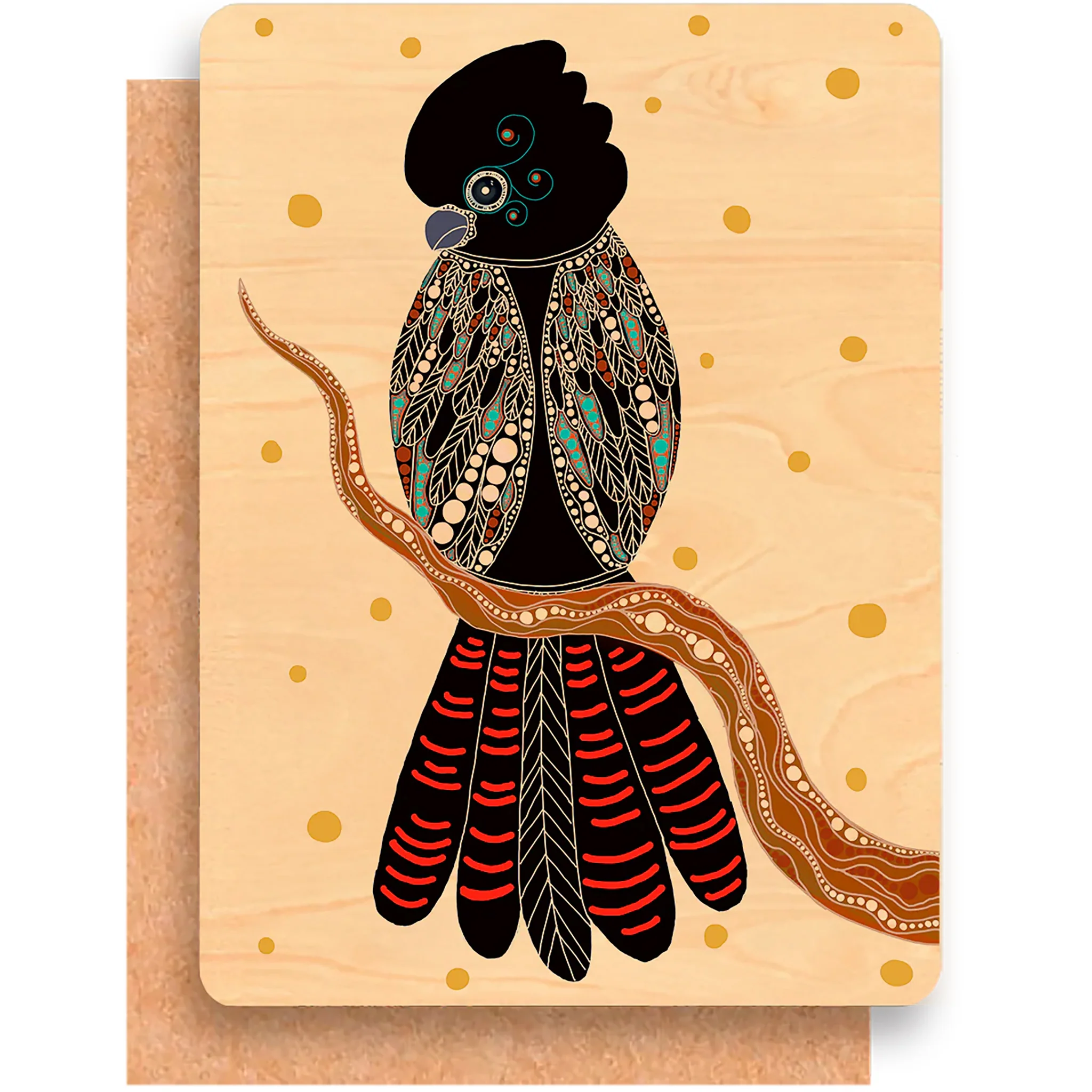 Premium Maple Wood Flat Greeting Card - Image 8