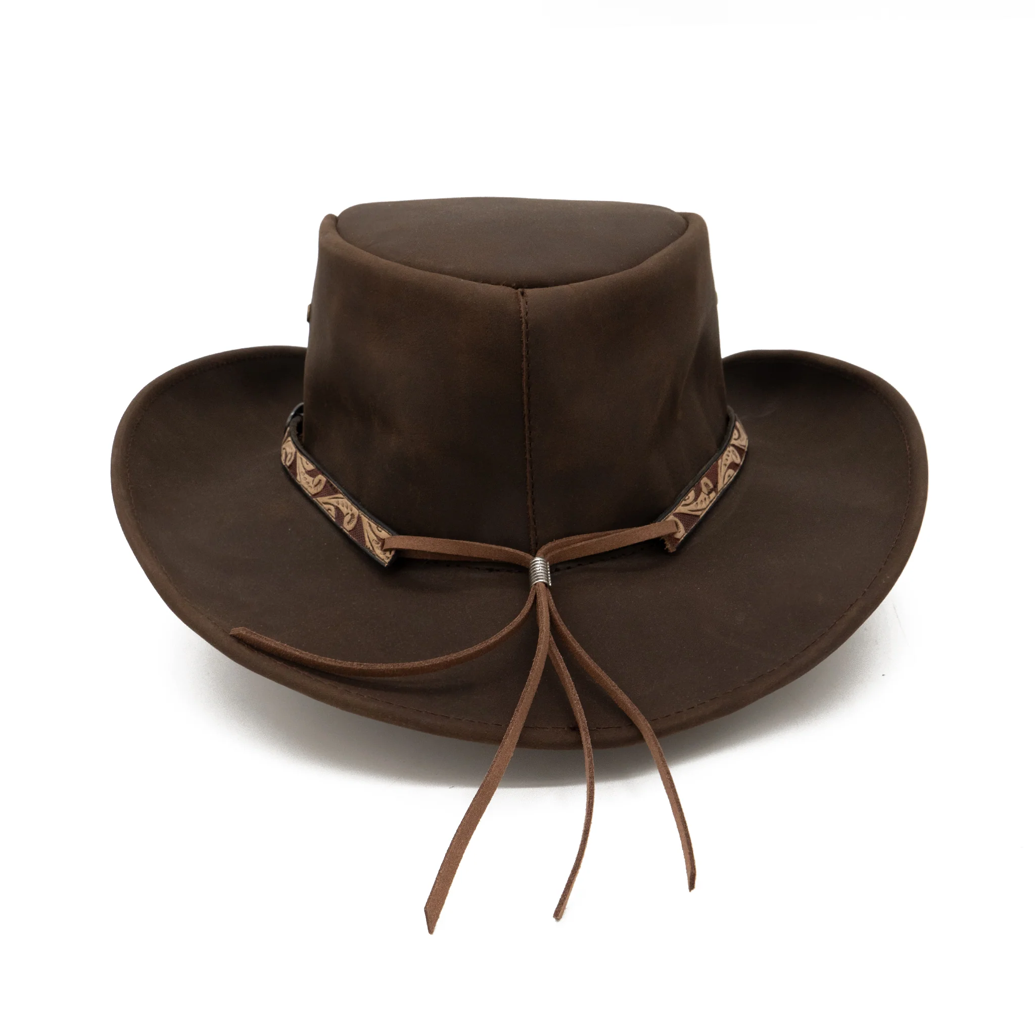 Tarcoola Shapeable Leather Hat - Image 11