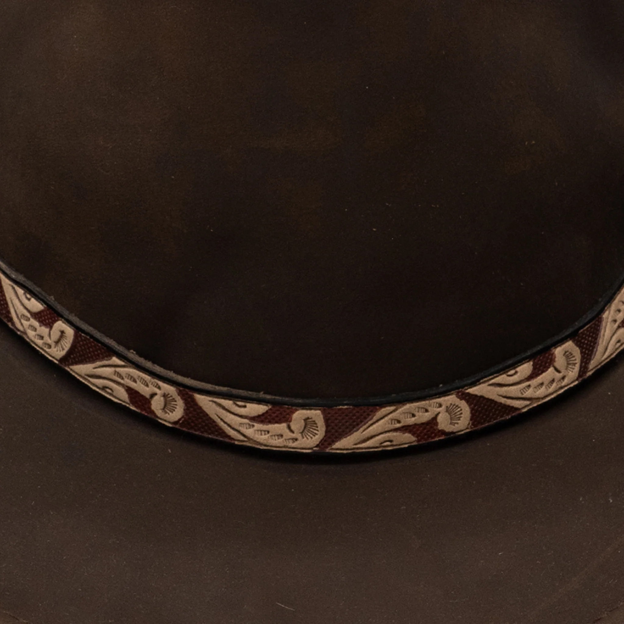Tarcoola Shapeable Leather Hat - Image 12