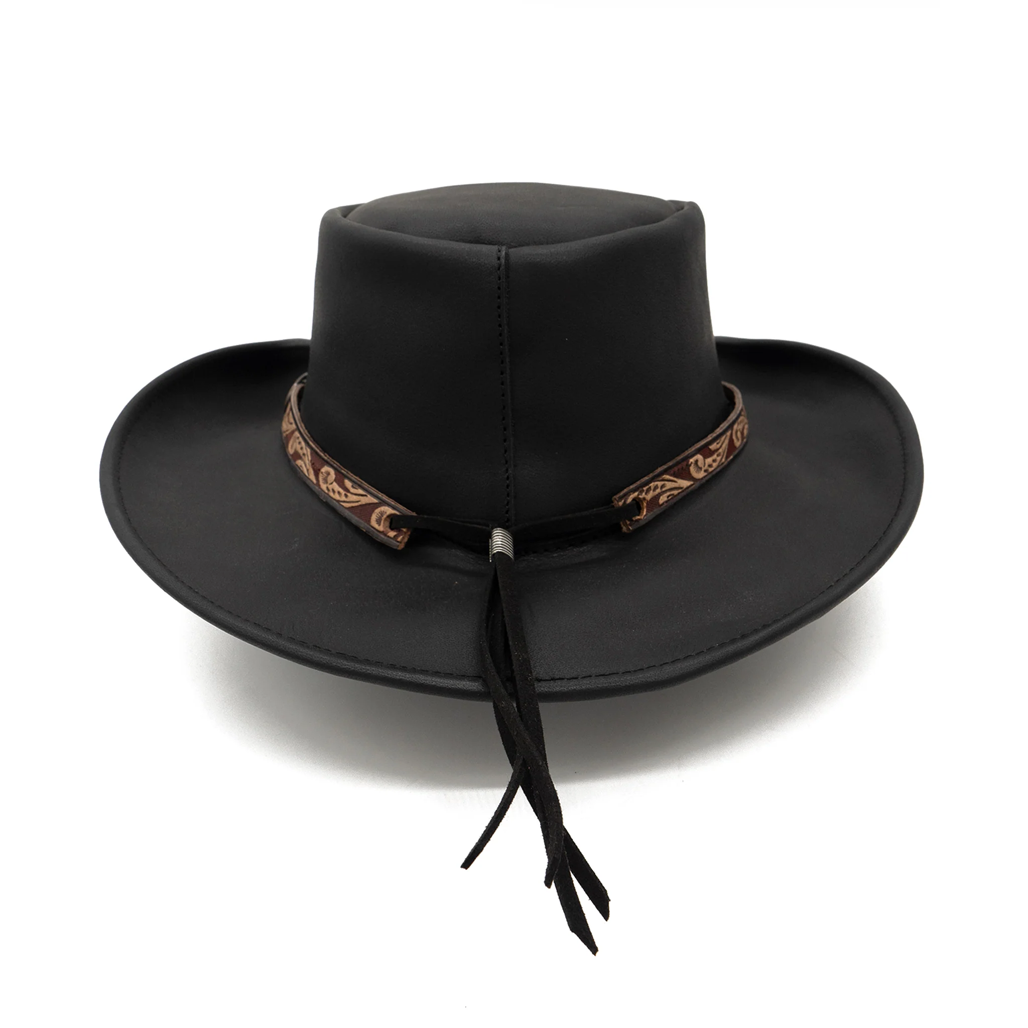 Tarcoola Shapeable Leather Hat - Image 5