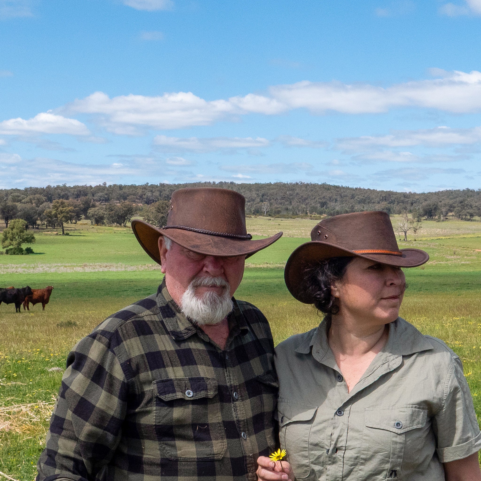 Uluroo Kangaroo Leather Hat - Image 2
