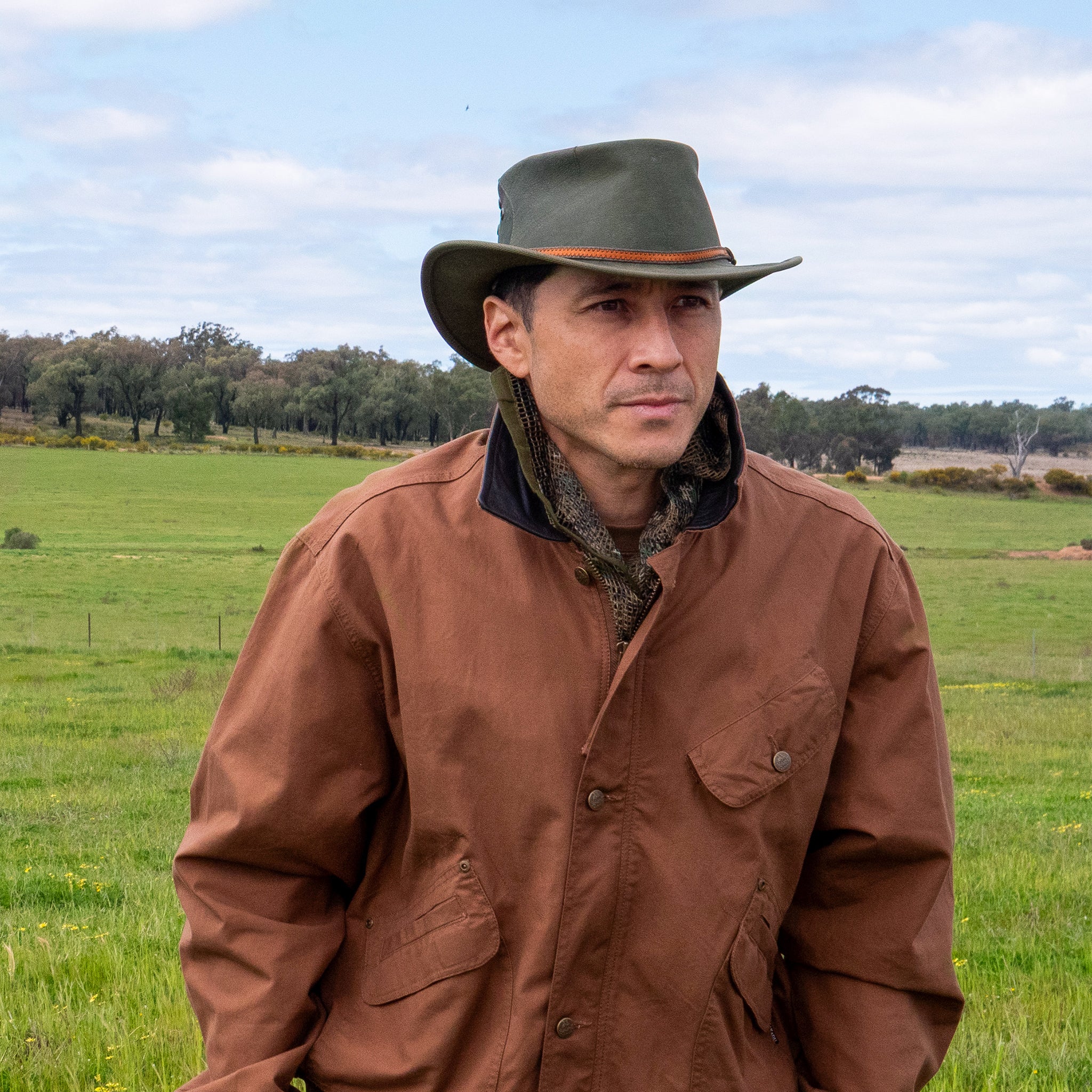 Wallaroo Kangaroo Leather Hat - Image 2