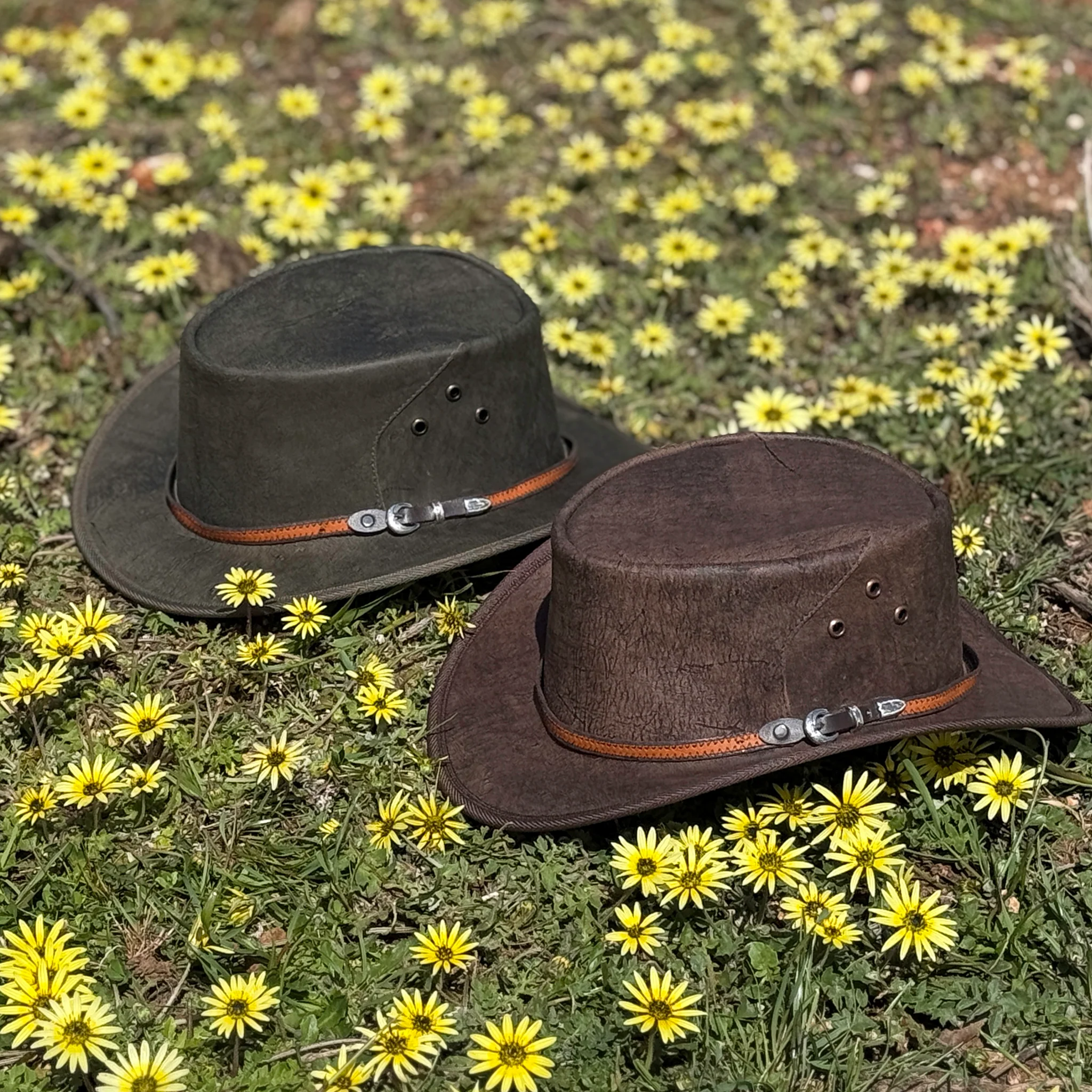 Wallaroo Kangaroo Leather Hat - Image 6
