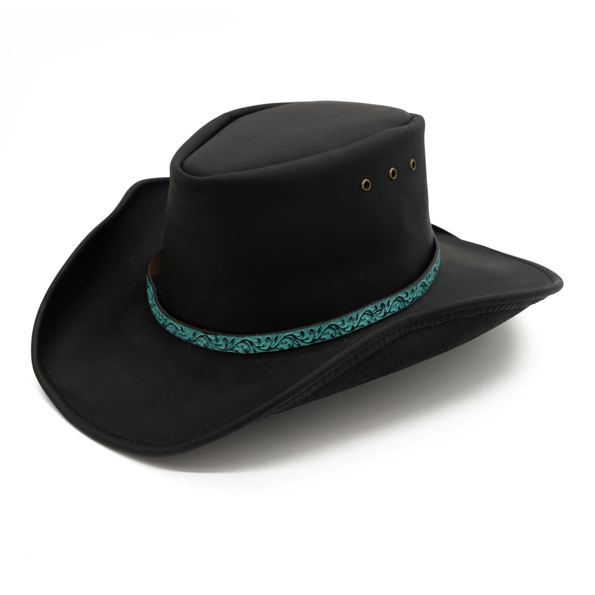 Winton Shapeable Leather Hat - Image 3