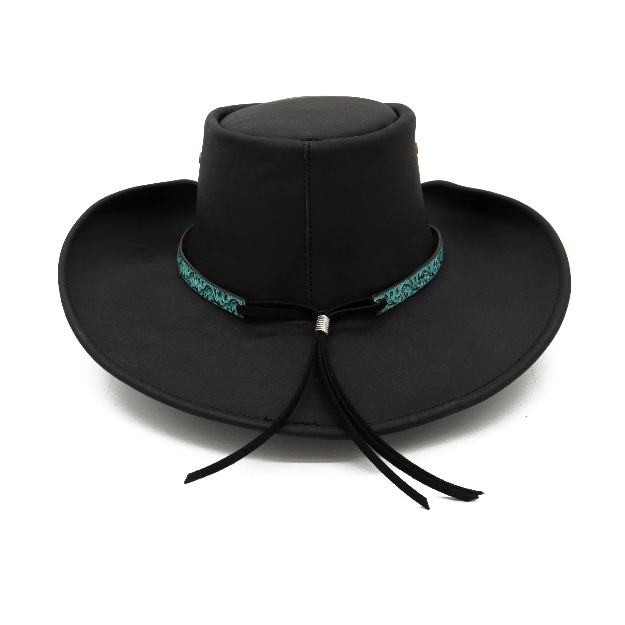 Winton Shapeable Leather Hat - Image 5